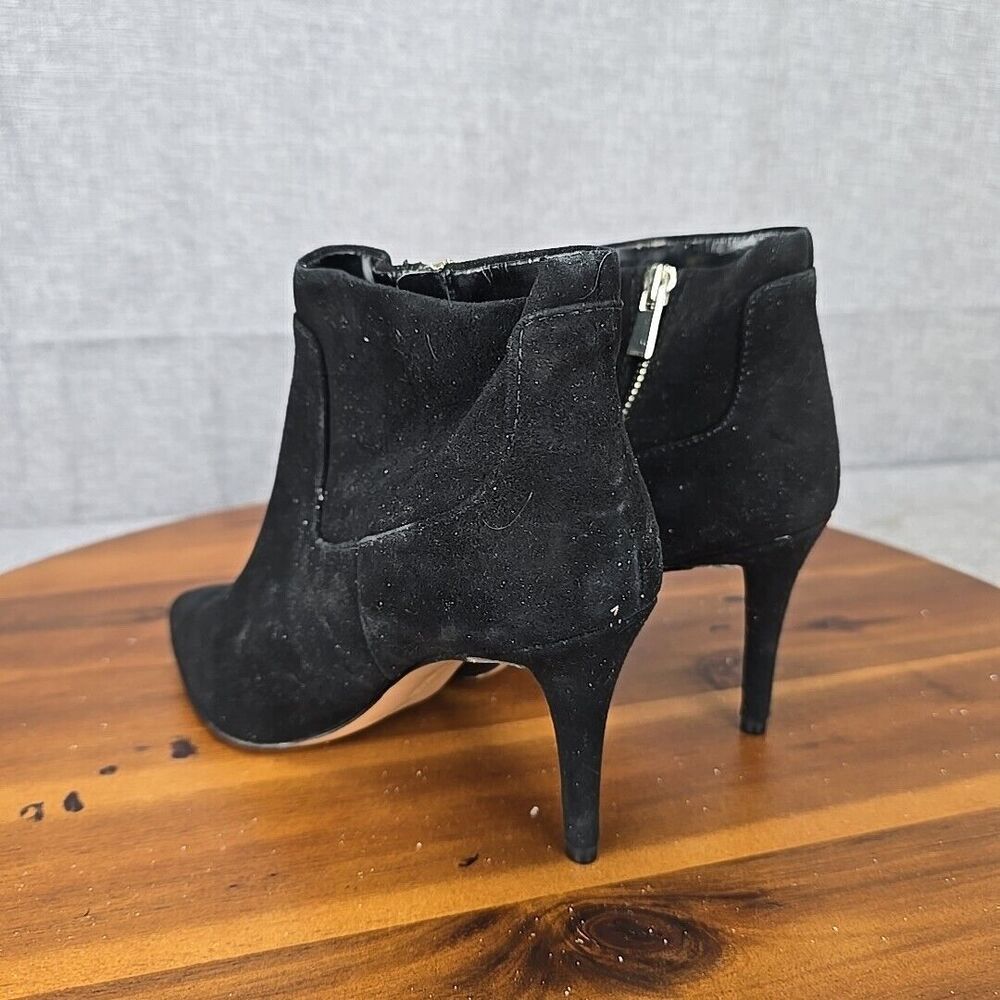 Nine West fast Black heeled bootie Zip closer Size‎  6 - Picture 7 of 11
